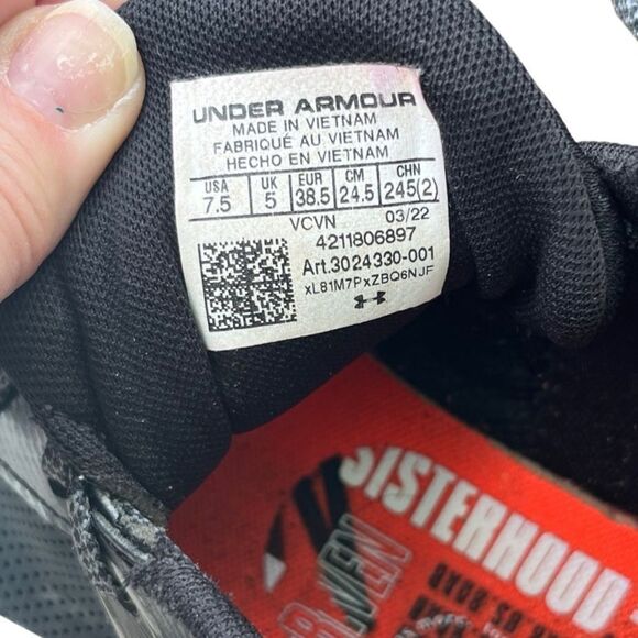 Under Armour Women’s Softball Cleats Size 7.5 or 8 Black | Sisterhood Series - Picture 10 of 14